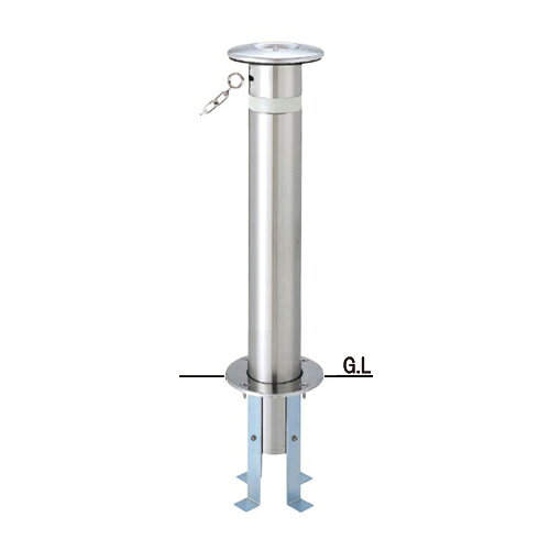Rakuten - 帝金 固定式 ※端部用 KS10CT-SD φ114.3×t2.5 H700