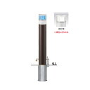 帝金 脱着式カギ付 LIM-02PK φ101.6×t3.2 H850