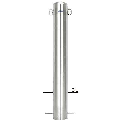 帝金 バリカー ピラー型 固定式 S56-A 径139.8×t3.0 H850