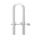 帝金 脱着式カギ付 S81-PK2 φ48.6x3.0 W300 H550