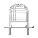帝金 脱着式カギ付 S82PK2MG-KN φ60.5×t3.0 W600 H800