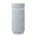 帝金 稲田擬石ボラード 固定式 TPN-3070A φ300 H700