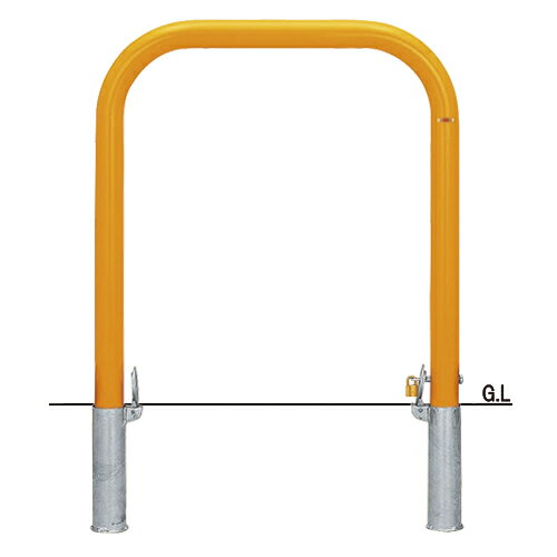 帝金 脱着式カギ付 Y82-PK 黄 径60.5×t2.8 W750 H800