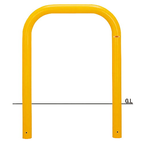 帝金 固定式 Y83-A 黄 径76.3×t3.2 W750 H800