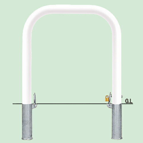 材質:スチール製 施工方法:脱着式カギ付 サイズ:φ76.3×t3.2 W750 H800 重量:18.9kg 備考:※25mm南京錠付●通常業者向けの運送会社になりますのでお時間指定はできません。日曜日祝日配送もできないです。 ●離島のお客様は別途お見積りとなります。北海道、沖縄県もお見積りになる場合があります。 ●直送の場合メーカー指定便のため、運送会社のご選択はできません。山奥やトラックの入れない道幅の場合配送できないことがあります。地域によっては個人宅配送ができないこともあります。 ●ご注文後のご変更、キャンセルはできません。 ●ご注文後の発注のため受注生産ではなくても稀に欠品の場合もあります。