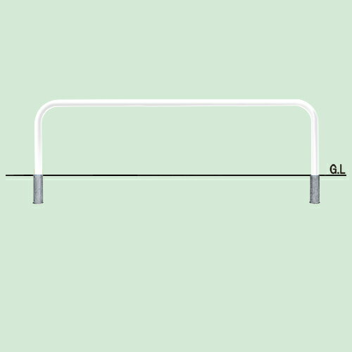帝金 脱着式 Y83C-30白 径76.3×t3.2 W3000 H800