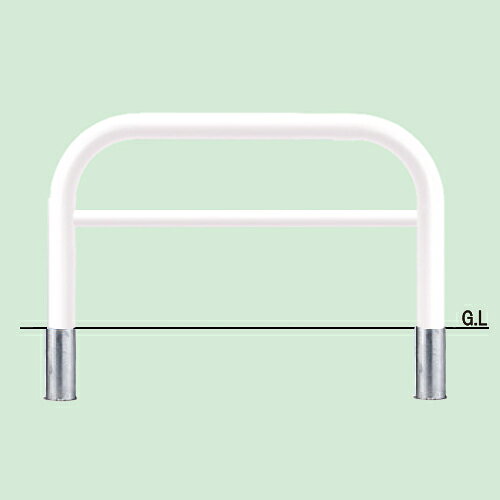 材質:スチール製 施工方法:脱着式 サイズ:φ101.6×t4.2 W1500 H800 重量:43.1kg 備考:●通常業者向けの運送会社になりますのでお時間指定はできません。日曜日祝日配送もできないです。 ●離島のお客様は別途お見積りとなります。北海道、沖縄県もお見積りになる場合があります。 ●直送の場合メーカー指定便のため、運送会社のご選択はできません。山奥やトラックの入れない道幅の場合配送できないことがあります。地域によっては個人宅配送ができないこともあります。 ●ご注文後のご変更、キャンセルはできません。 ●ご注文後の発注のため受注生産ではなくても稀に欠品の場合もあります。