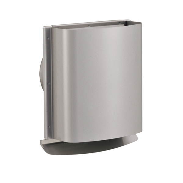 宇佐美工業 WC型フード付ガラリ WCEN100S-MG メタリックグレー