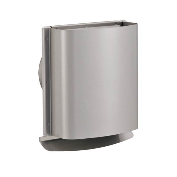 宇佐美工業 WC型フード付ガラリ 防火ダンパー付 WCEN150SFD-MG メタリックグレー