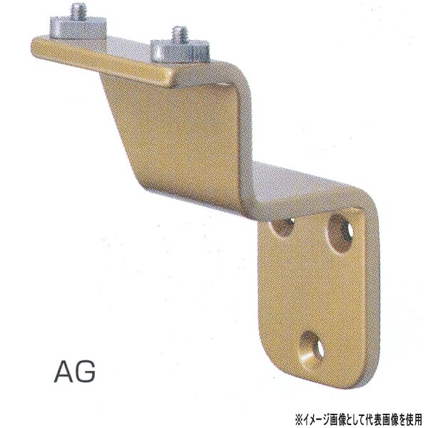 シロクマ S形スマートブラケット受 ステンレス F フラット用（ローター無し、A4×20付） AG／シルバー／..