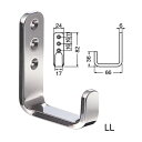 シロクマ フック ステンL形フック6t ST-206 ステンレス LL ソフトミラー