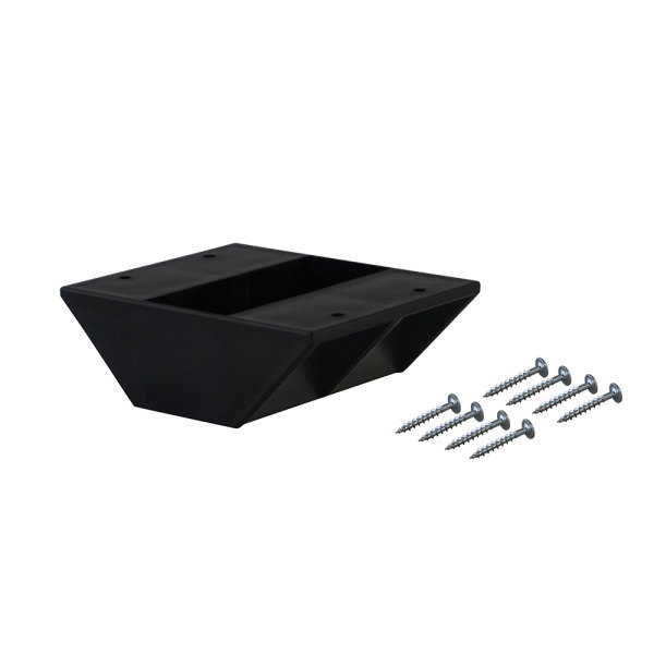 LABRICO ラブリコ 2×4 棚受ダブル DXK-3 マットブラック