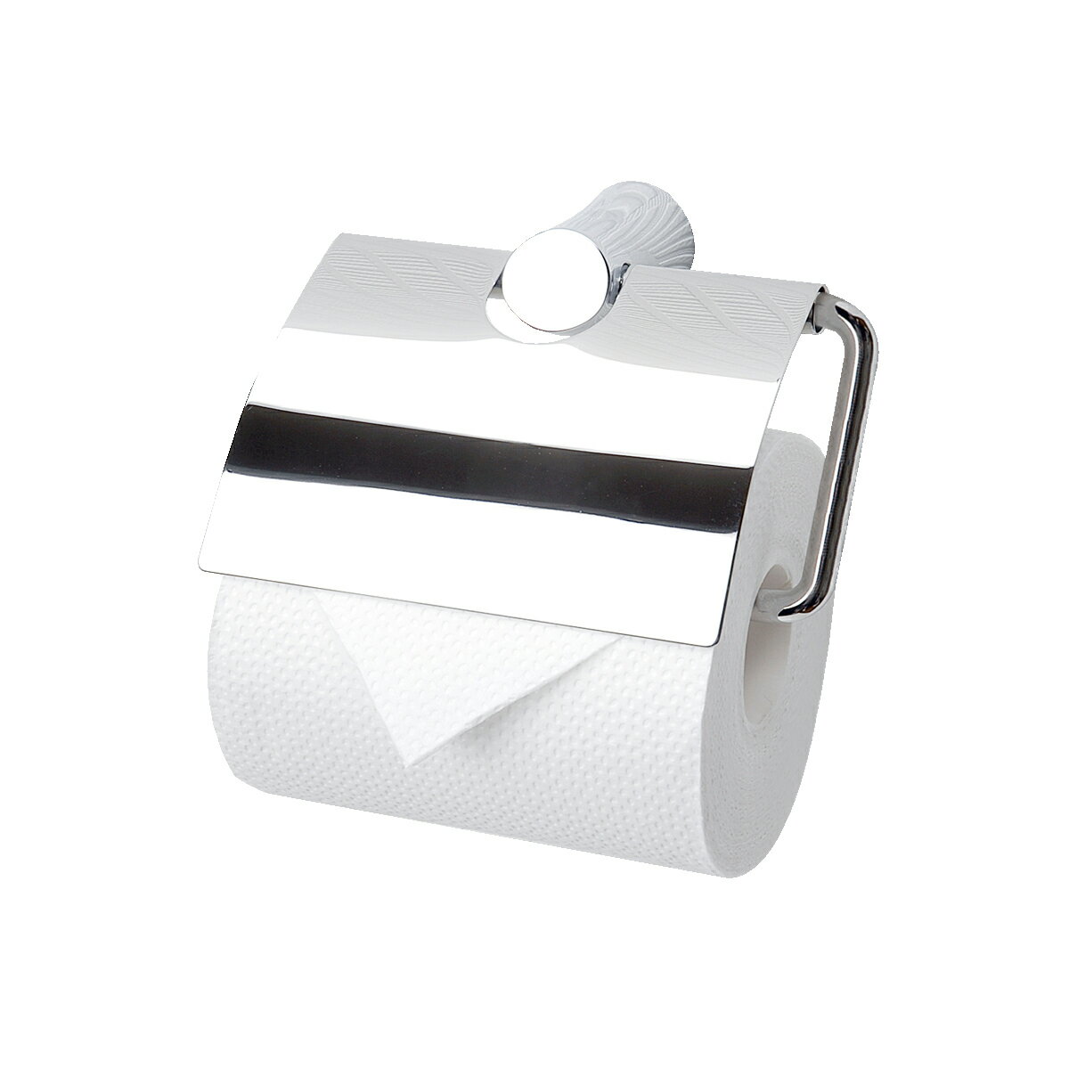 リラインス ペーパーホルダー（逆勝手） ブラケット：クロムメッキ バー：研磨 カッター：研磨 R1615