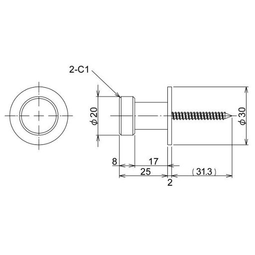 リラインス フック マットブラック R9301-MBK
