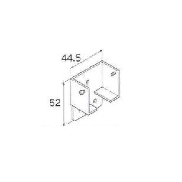 トーソー TO-40 部品 間仕切用壁面ブラケット ステンレス 925318