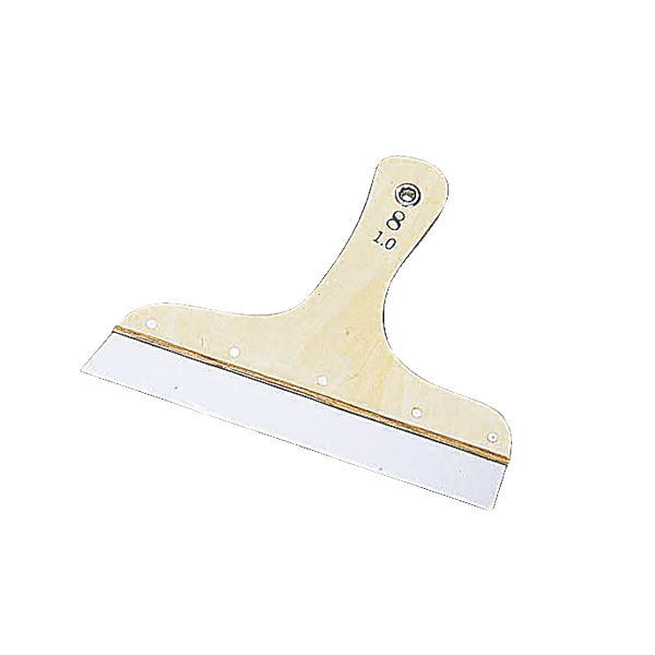 KLASS 極東産機 ショート地ベラ 8寸 厚み1.0mm 13-2461(4.0)