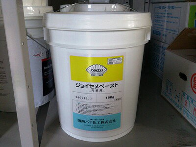 楽天市場 関西パテ ジョイセメペースト 18kg プラ缶 1缶 イーヅカ