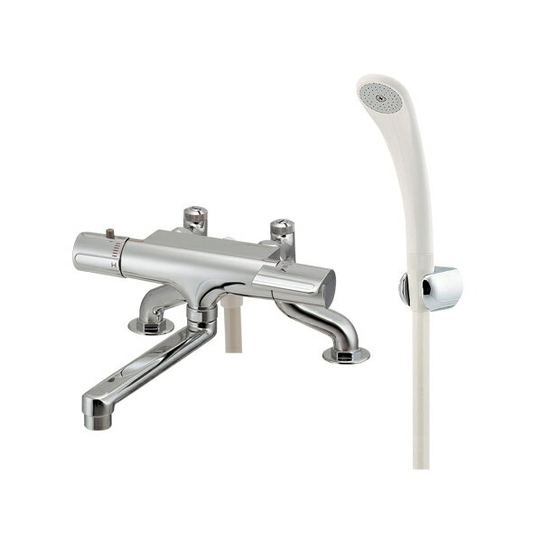 カクダイ サーモスタットシャワー混合栓（立形） 175-020