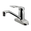カクダイ シングルレバー混合栓 116-112