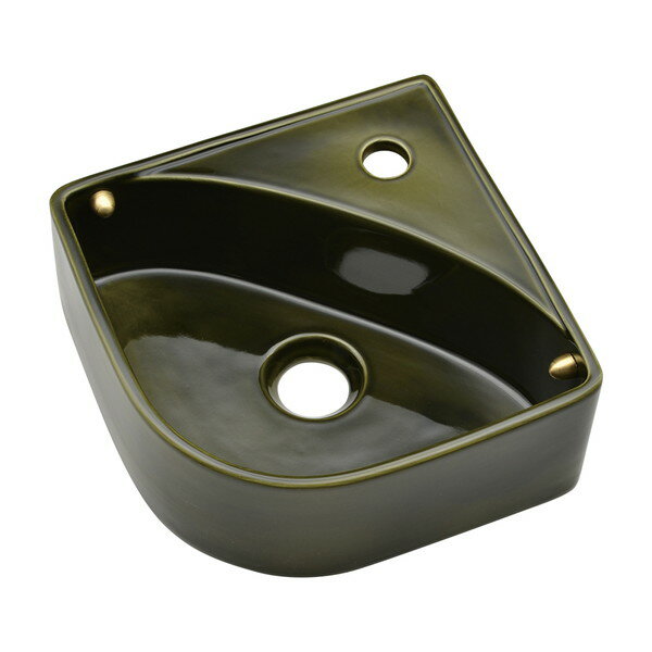 カクダイ 壁掛手洗器 493-233-GR