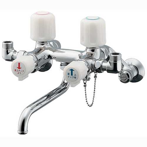 カクダイ 4バルブソーラー混合栓 1099