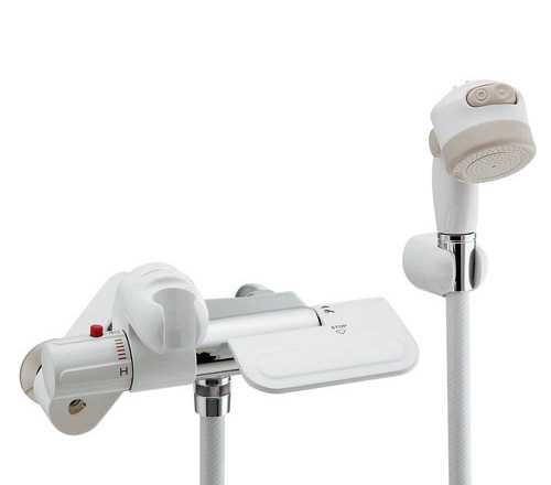 カクダイ サーモスタットシャワー専用混合栓 173-074K