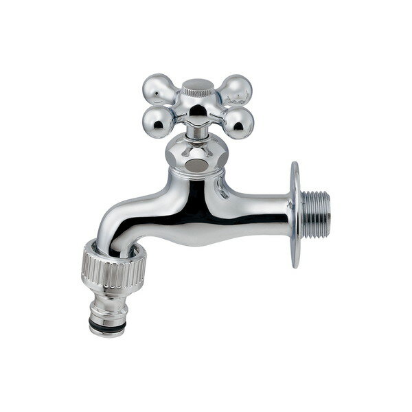 カクダイ 横水栓 701-121A-CH