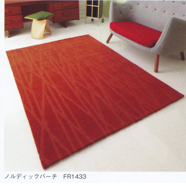 川島織物 ラグコレクション ノルディックバーチ 平米単価（縦、横巾10cm単位でオーダー サイズにより価格変）(3.0)