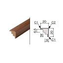 DAIKEN グラビオ専用施工部材 出隅 コート紙部材 1本入 長さ2730mm WF66-B1●●-41