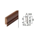 DAIKEN グラビオ専用施工部材 R額縁 コート紙部材 2本入 長さ4000mm WF66-B7●●-92