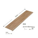 受注生産 DAIKEN メラミンポストフォームカウンター 40×600×3010mm ME6101-32