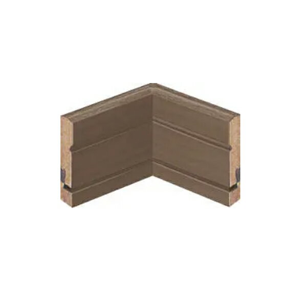 DAIKEN スライド巾木（MDF基材）専用部材 シート部材 入隅 巾木入隅 4本入り MT7695-●●