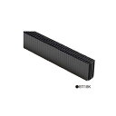 フクビ 防虫通気材ブラック 18 1000×30×16.4mm BT18K 50本入