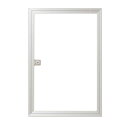 ナカ工業 壁点検口 ウォールハッチ WHA 鍵付タイプ WHA4570 シルバー 450×700mm