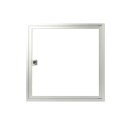 ナカ工業 壁点検口 ウォールハッチ WHT 鍵付タイプ WHT606 シルバー □600mm
