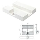 テクノテック かさ上げ防水パン イージーパン TPD750-CW2 W750×D640×H120 ニューホワイト