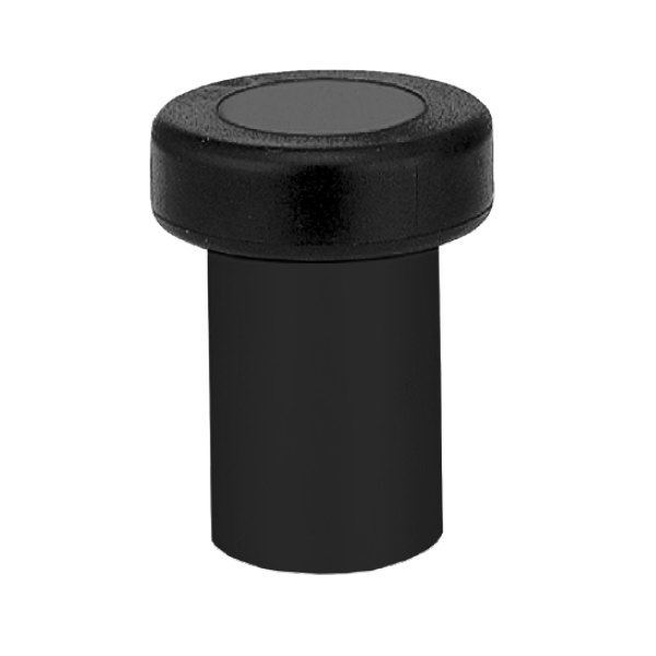 丸喜金属 ミドル戸当 （黒ゴム） B-113 マットブラック