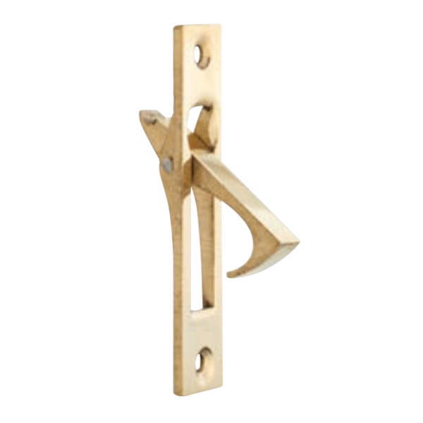 丸喜金属 真鍮 半回転取手 B-70 054 サイズ:大 仕上:ミガキ