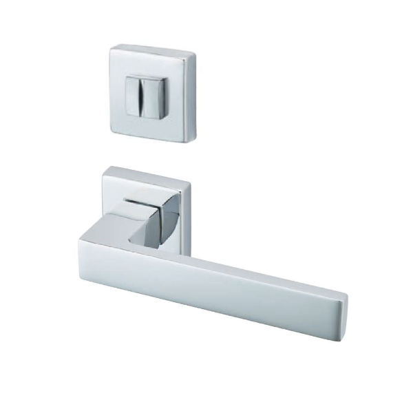 丸喜金属 MARIX クワドロ レバーハンドル 間仕切錠 クローム MLB-200 BS51mm