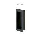 丸喜金属 MARIX アルト兼用引手 MPD-100 サイズ75 マットブラック