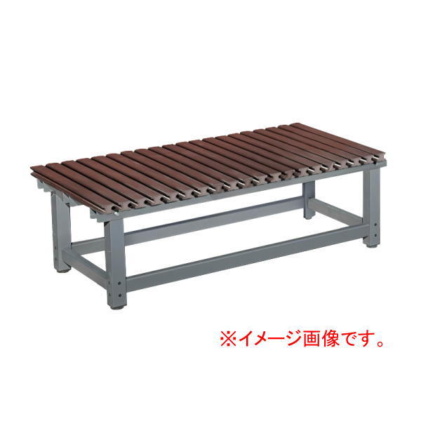 Benches - 丸喜 新型 ぬれ縁 濃茶 1725×600×H400mm