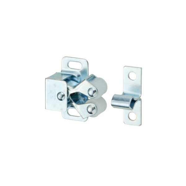 丸喜金属 ローラーキャッチ 鋼板 ユニクローム サイズ小