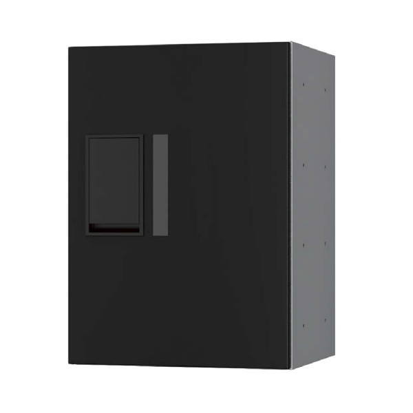 ナスタ 宅配ボックス プチ宅 H400×W280×D317 プッシュボタン錠 前入前出 KS-TLP28R4A