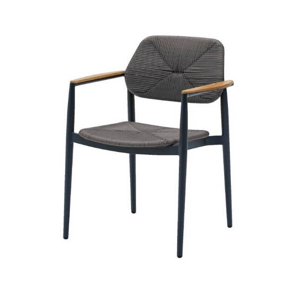 TAPAS ビルバオアームチェア/アンスラサイト