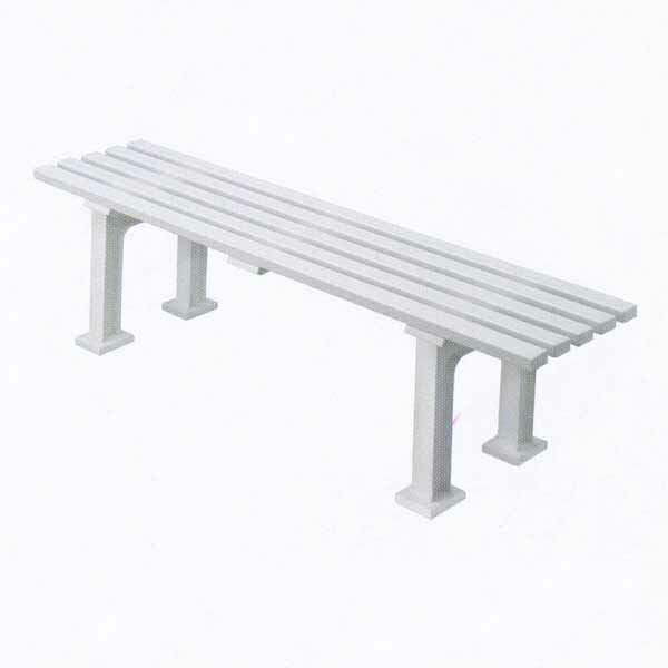 NADO BENCH ナドフラットベンチ1/ホワイト W1500×D370×H420mm