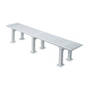 NADO BENCH ナドフラットベンチ2/ホワイト W2000×D370×H420mm