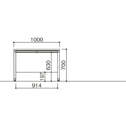 Ov  1000~700~700mm LDC-H107(WH) 1