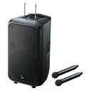 サンワサプライ ワイヤレスマイク付き拡声器スピーカー MM-SPAMP8 1個