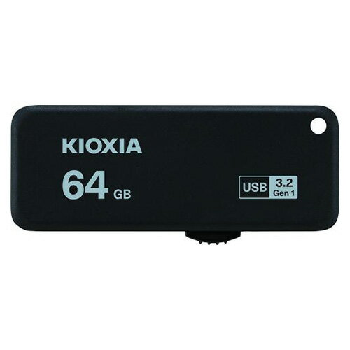 KIOXIA USBフラシュメモリー:USB3.2対応 KUS-3A064GK 1枚 KIOXIA USBフラシュメモリー:USB3.2対応 KUS-3A064GK 1枚