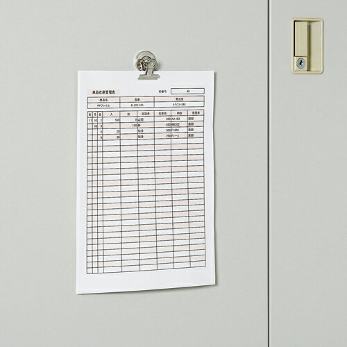 クラウン ニューマグネットクリップ シルバー1個 CR-MG52-SL 1個